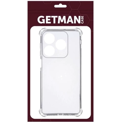 Чехол для телефонов TPU Case GETMAN Ease logo Full Camera Transparent for Realme C61 4G / C63 4G: Тип накладка на заднюю часть