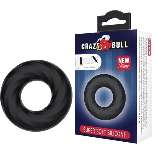 Эрекционное кольцо Crazy Bull Super Soft Silicone, BI-210181