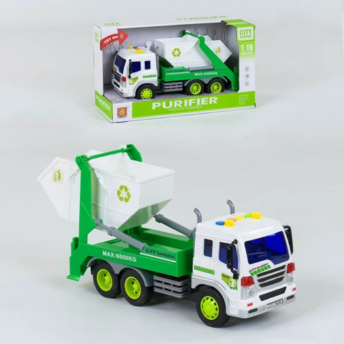 Сміттєвоз інерція, світло, звук (WY 320 B): Виробник Noname