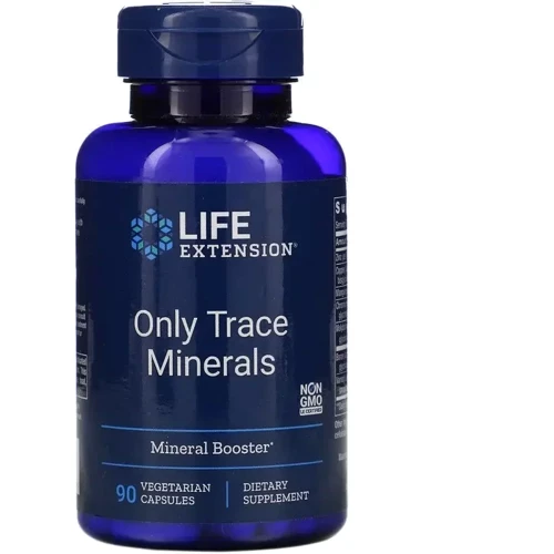 Life Extension Only Trace Minerals 90 Veg Caps Микроэлементы