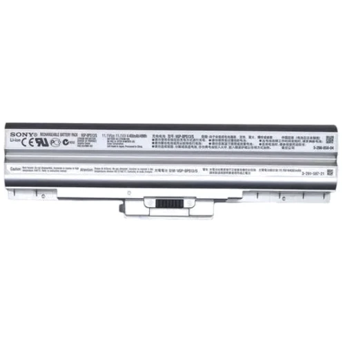 Батарея для ноутбука Sony VAIO VGP-BPS13 VGN-FW 11.1V Silver 4400mAh OEM (6289)