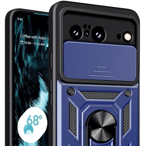 Чехол для телефонов BeCover Military Blue for Google Pixel 8 (710664): Материал TPU (термополиуретан) и пластик