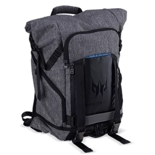 Сумка для ноутбука Acer 15.6" Predator Gaming Rolltop Backpack Grey (NP.BAG1A.290): Форм-фактор 15.6"