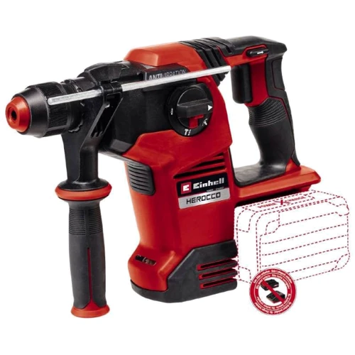 Перфоратор Einhell Herocco 36/28 (4513950): Количество скоростей работы Регулятор оборотов