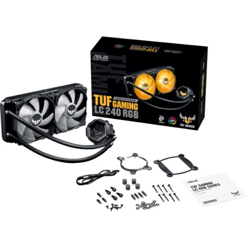 Кулер Asus TUF Gaming LC 240 RGB (TUF-LC-240 RGB): Тип підшипника гідродинамічний