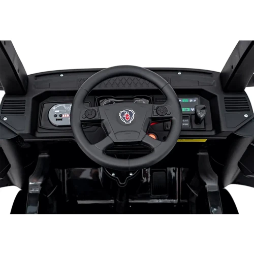 Дитячий електромобіль Bambi Racer Вантажівка чорна (M 6062EBLR-2)