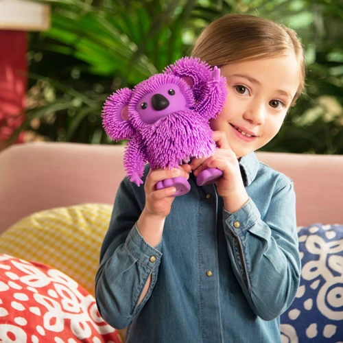 Интерактивная игрушка Jiggly Pup - Зажигательная коала (фиолетовая) фото 5
