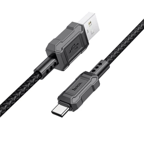 Кабель Hoco USB Cable to USB-C X94 Leader 3A 1m Black: Тип USB Cable - USB-C