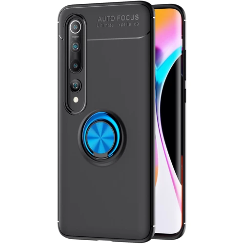 

Tpu Case Tpu Pc Deen ColorRing Magnetic Holder Black/Blue for Xiaomi Mi10 / Mi10 Pro
