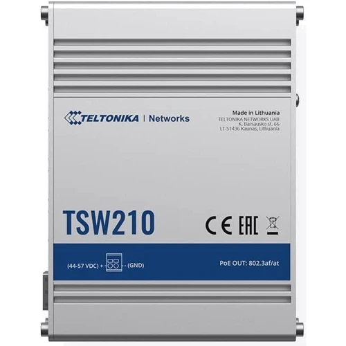 Мережевий комутатор Teltonika TSW210 (TSW210000000): Порти комбинированный