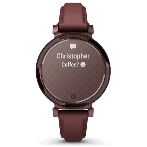 Смарт-часы Garmin Lily 2 Classic Dark Bronze with Mulberry Leather Band (010-02839-03): Материал корпуса алюминий