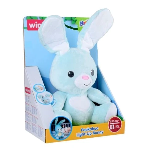 Інтерактивна м'яка іграшка WinFun Зайчик (0195-NL)
