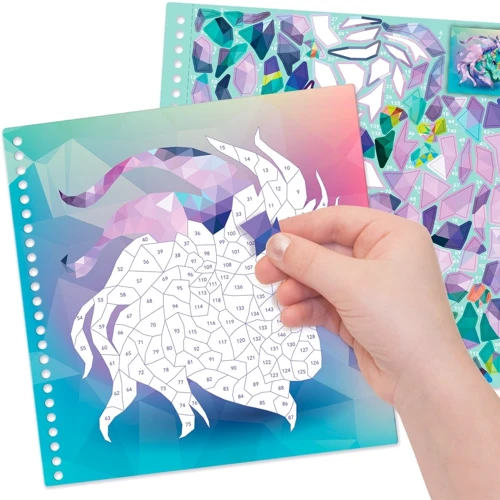 Набір для творчості Nebulous Stars Скетчбук Стікери за номерами (11129)