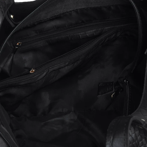 Женская сумка тоут Ricco Grande черная (1l943rep-black) фото 9