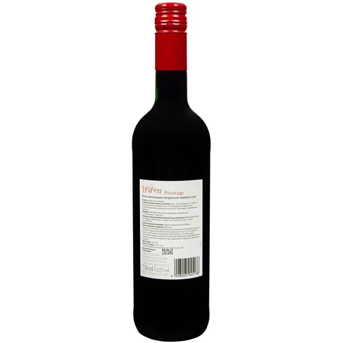 Вино Heaven Pinotage красное сухое 0.75 л (FSH_4008005045138): Страна производитель ЮАР