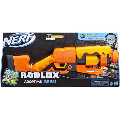 Бластер Nerf Roblox Adopt Me: Bees (F2486): Рекомендований вік від 8 років