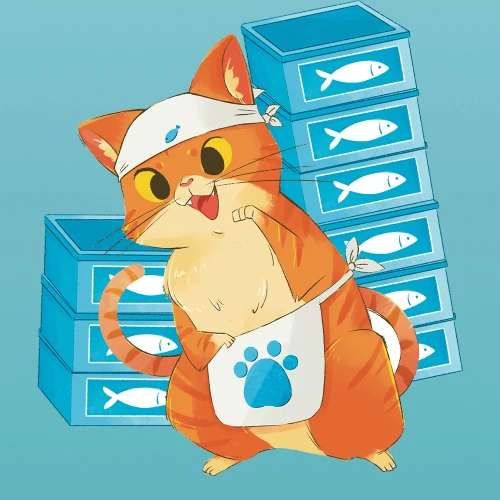 Настольная игра Geekach Games Котяча риберня (Fish & Katz): Возраст от 5-ти лет