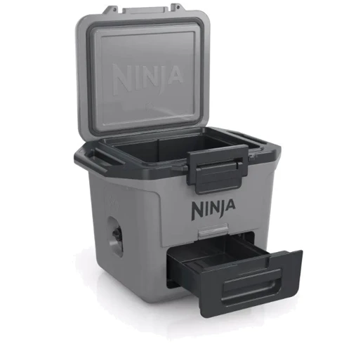 Термобокс Ninja FrostVault 28L Hard Cooler - Slate Grey FB131EUGY: Материал изоляции пластик