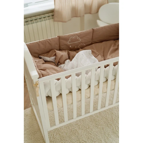 Детская постель Twins Fluffy Puffy mocca темно-бежевый (4076-TFP-201): Тип постельный комплект