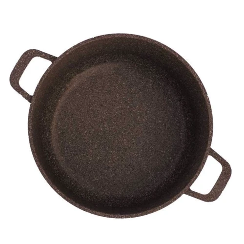 Кастрюля Биол Granite Brown 24 см 4 л (К403PC): Тип Традиционная