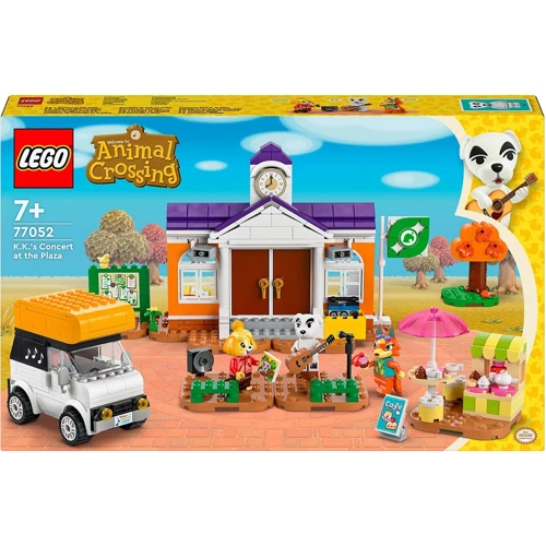 Конструктор LEGO Animal Crossing Концерт К.К. на площі 550 деталей (77052)