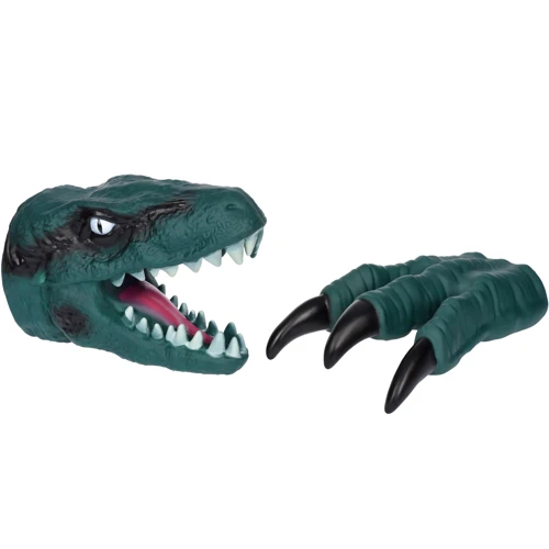 Ігровий набір Same Toy Dino Animal Gloves Toys Зелений (AK68623UT-1) фото 2
