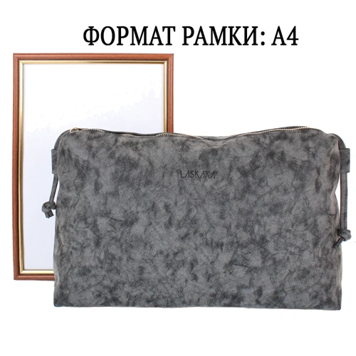 Женская сумка через плечо Laskara серая (LK10192-grey): Пол Женский