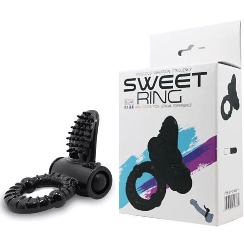 Ерекційне кільце з вібрацією Sweet Vibration Ring, BI-014081-1: Виробник LYBAILE