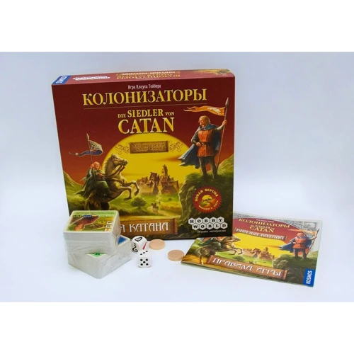 Настольная игра Hobby World Колонизаторы. Князья Катана (1193): Вид стратегические