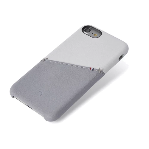 Чохол для iPhone Decoded Leather Beige/Grey (DA6IPO7SO1WEGY) for iPhone SE 2020/iPhone 8/iPhone 7: Тип чохла накладка на задню частину