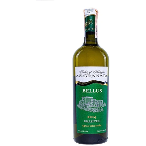 Вино виноградне Az-Granata БЕЛЛУС біле сухе, 12-14%, 0.75л (TVZ4760081504908)