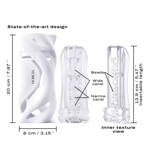 Мастурбатор Dorcel Deep Blow White