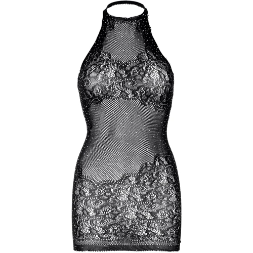 Мини-платье со стразами Leg Avenue OS Black