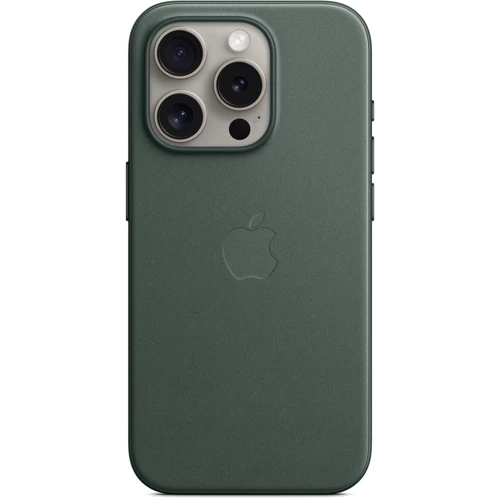 Чехол для iPhone Apple iPhone 15 Pro FineWoven Case with MagSafe - Evergreen (MT4U3ZM/A): Тип чехла накладка на заднюю часть