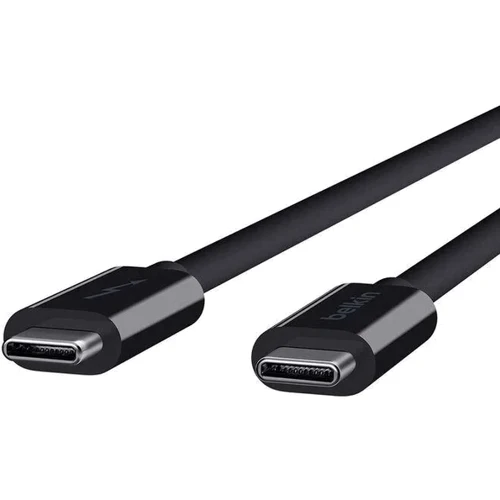 Кабель Belkin Cable USB-C to USB-C Thunderbolt 3 20Gbps 1m Black (F2CD081bt1M-BLK): Тип USB-C - USB-C