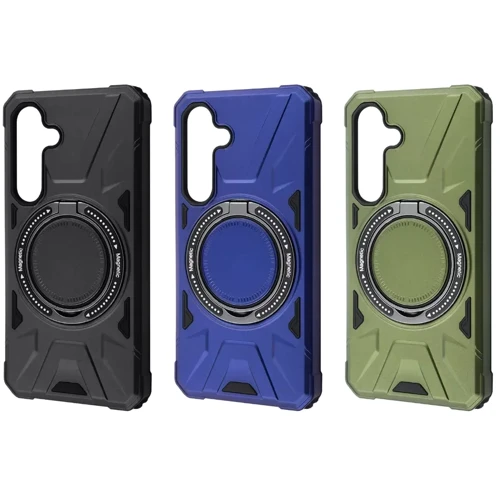 Чехол для телефонов WAVE Iron Grip with Magnetic Ring Black for Samsung S711 Galaxy S23 FE: Совместимость Samsung S711 Galaxy S23 FE