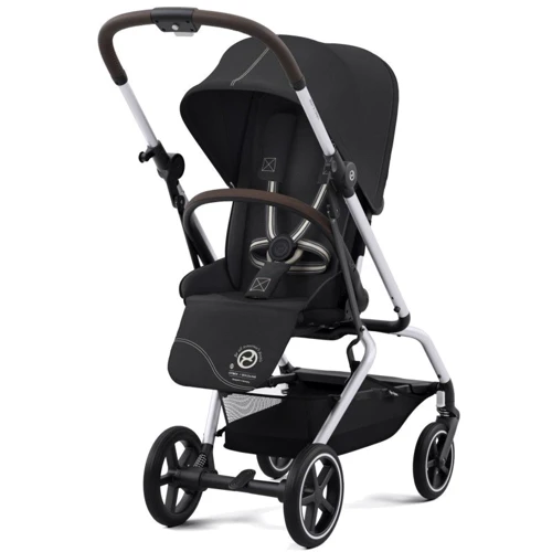 Прогулянковий візок Cybex Eezy S Twist+ 2 SLV B Moon Black з бампером (522001087) фото 8