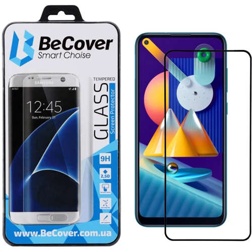 Аксессуар для смартфона BeCover Tempered Glass Black for Samsung A115 Galaxy A11 / M115 Galaxy M11 (704848/704841)