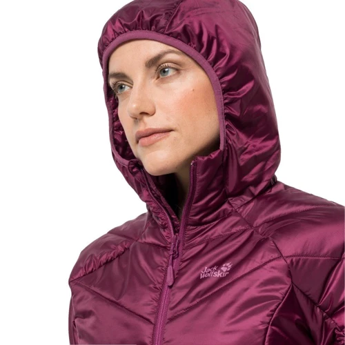 Куртка Jack Wolfskin Argon Hoody W 1204763-1014 46 розовая демисезон с капюшоном: Длина рукава Длинный