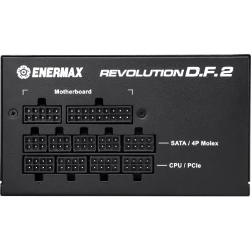 Блок питания Enermax Revolution D.F.2 850W (ERS850EWT): Вентилятор нижней стенки 1x120мм