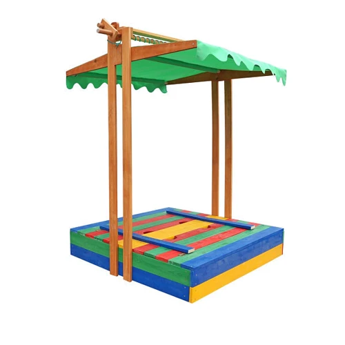 Пісочниця дерев'яна кольорова SportBaby Пісочниця - 10