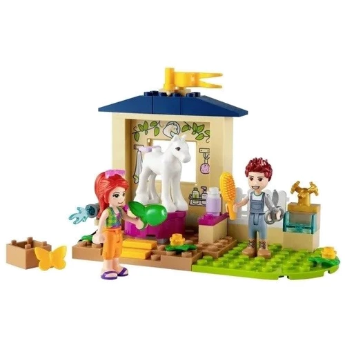 Конструктор LEGO Friends Конюшня для мытья пони 60 деталей (41696): Количество деталей, шт. 60
