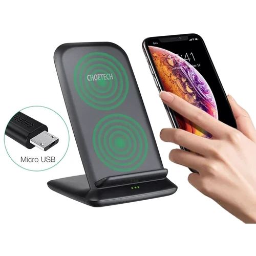 Зарядное устройство Choetech Wireless Charger 15W Black (T555-F-BK)
