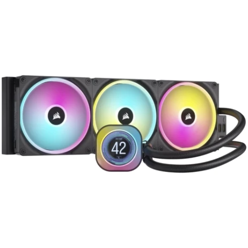 Кулер Corsair iCUE Link H170i LCD RGB Liquid CPU Cooler Black (CW-9061009-WW)