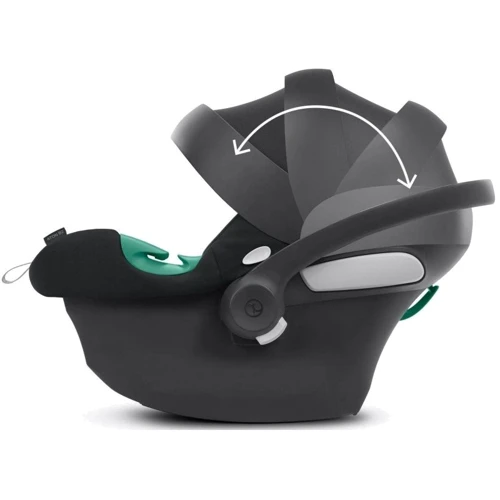 Автокрісло Cybex Aton B2 i-Size / Volcano Black black (521003589): Регулювання Высоты подголовника