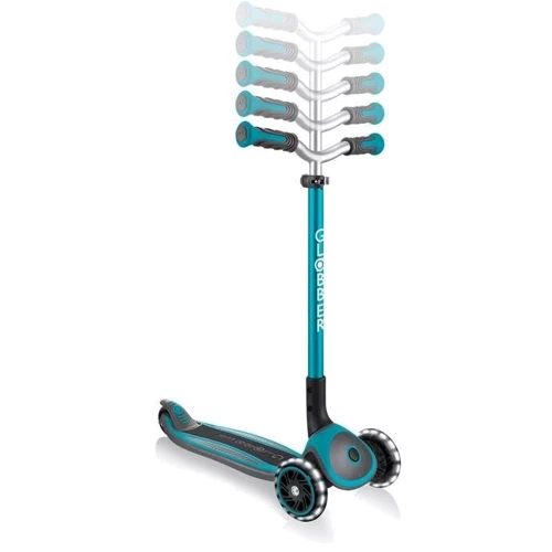 Самокат Globber Master Lights Teal (бирюзовый): Максимальная допустимая нагрузка, кг 50