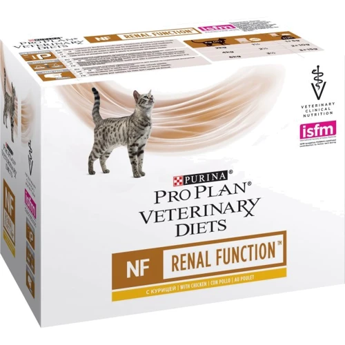 Влажный корм Pro Plan Veterinary Diets NF Renal Function при болезнях почек с курицей 10x85 г (7613035221062)