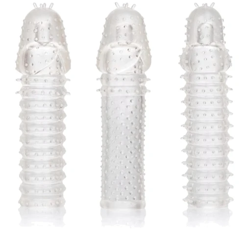 California Exotic Novelties 3 Piece Extension Kit насадка на пенис 15.25x3.75 см