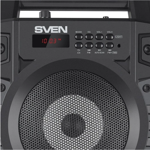 Акустика SVEN PS-440 Black: Питание От аккумулятора, От сети