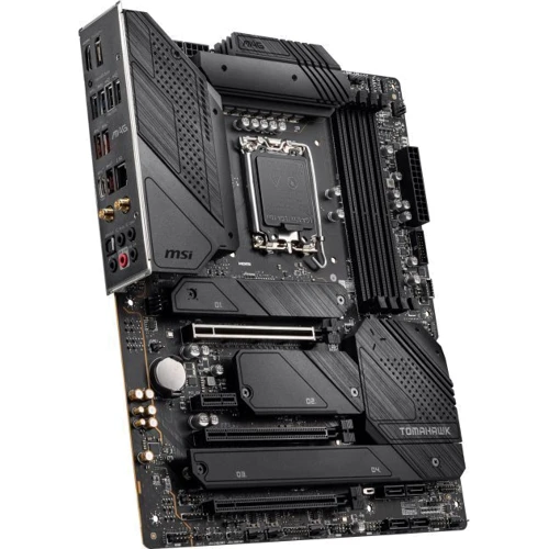 MSI MAG Z690 TOMAHAWK WIFI DDR5: Разъемы на задней панели USB 3.2 Gen 2, USB 3.2 Gen 1, USB Type-C, S/PDIF (Оптический), Ethernet RJ-45